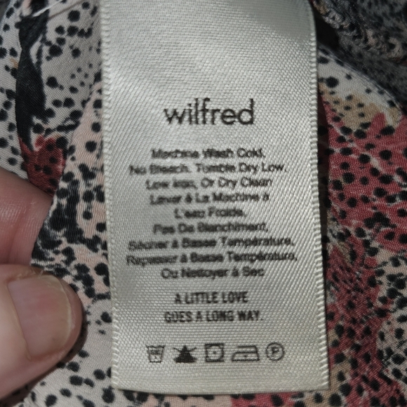 Wilfred Aritzia Morel Offshoulder Peasant Top In Small - Picture 6 of 7